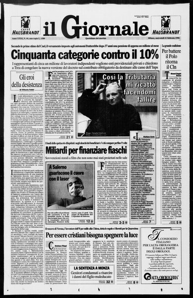 Il giornale : quotidiano del mattino